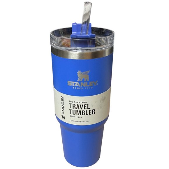 Stanley Tumbler Blue The Quencher PERIWINKLE ENVY 30 Oz Travel LIMITED EDITION - Picture 7 of 7